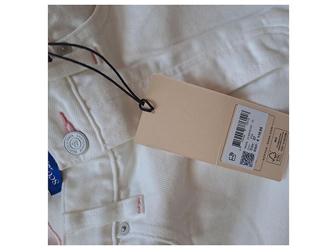 Scotch and Soda Shorts aus weißer Baumwolle - Ansicht 6