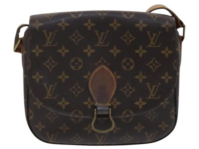 Saint-Cloud LOUIS VUITTON Monogram Saint Cloud GM Borsa a Spalla M51242 LV Auth hk2296 Monogramma - vista 13
