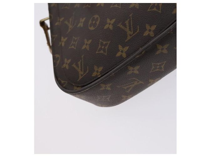 Saint-Cloud LOUIS VUITTON Monogram Saint Cloud GM Borsa a Spalla M51242 LV Auth hk2296 Monogramma - vista 17