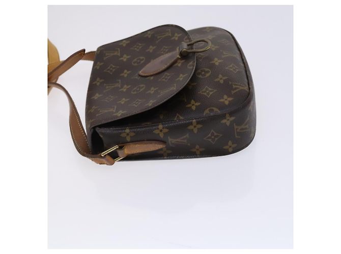 Saint-Cloud LOUIS VUITTON Monogram Saint Cloud GM Borsa a Spalla M51242 LV Auth hk2296 Monogramma - vista 4