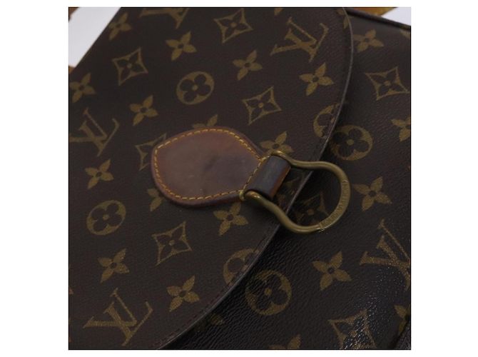 Saint-Cloud LOUIS VUITTON Monogram Saint Cloud GM Borsa a Spalla M51242 LV Auth hk2296 Monogramma - vista 9