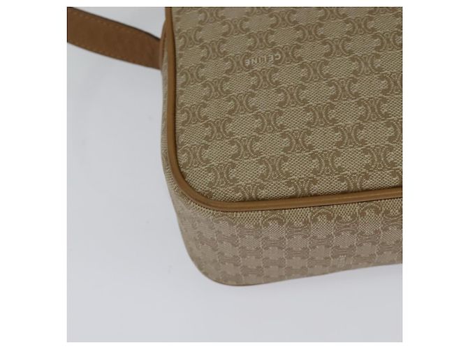 Céline CELINE Macadam Canvas Schultertasche Beige Auth BA958 - Ansicht 12