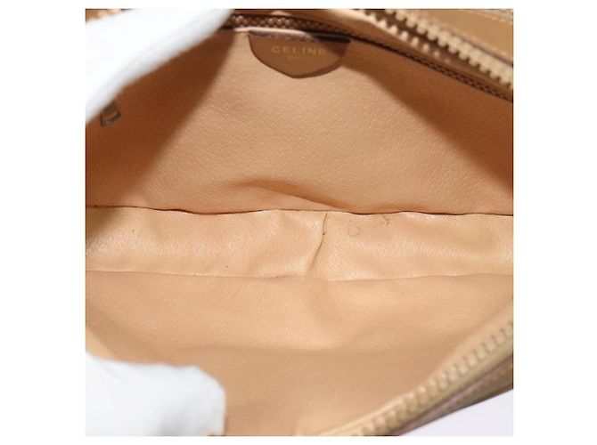 Céline CELINE Macadam Canvas Schultertasche Beige Auth BA958 - Ansicht 16