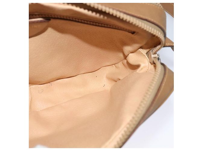 Céline CELINE Macadam Canvas Schultertasche Beige Auth BA958 - Ansicht 17