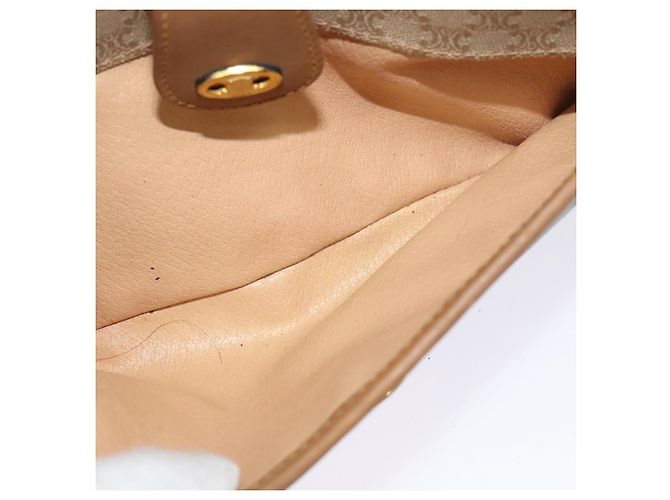 Céline CELINE Macadam Canvas Schultertasche Beige Auth BA958 - Ansicht 23