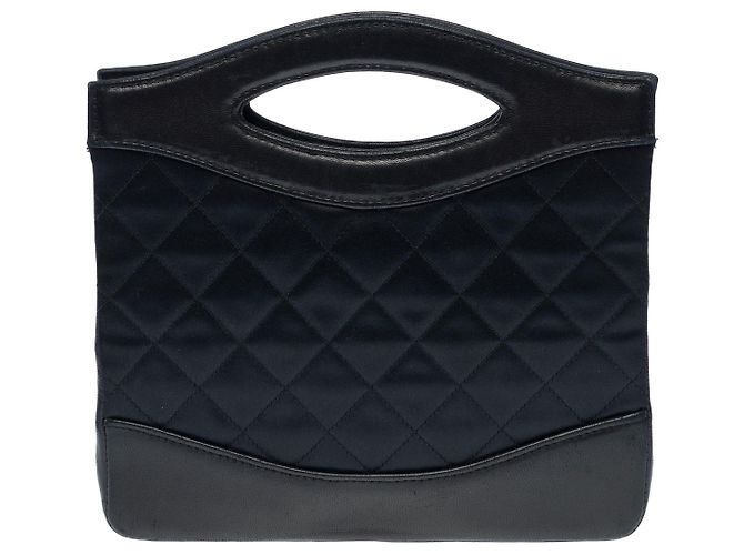 Borsa CHANEL 31 Vintage in Pelle Nera - 102607 Nero - vista 3