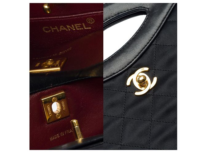 Borsa CHANEL 31 Vintage in Pelle Nera - 102607 Nero - vista 6
