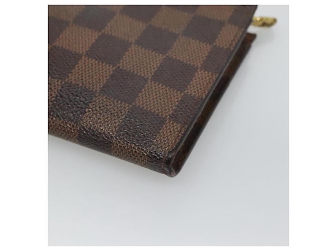 LOUIS VUITTON Pochette Marais Damier Ebene LV Auth BA953 - vista 15