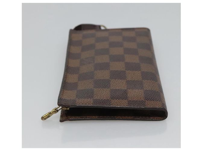 LOUIS VUITTON Pochette Marais Damier Ebene LV Auth BA953 - vista 4