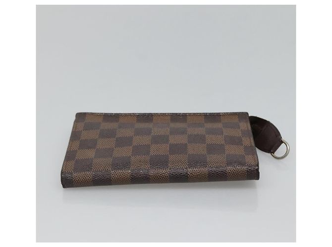 LOUIS VUITTON Pochette Marais Damier Ebene LV Auth BA953 - vista 6