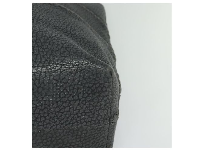 Autre Marque BOTTEGA VENETA Bolsa Tote de Couro Cinza 222336 Auth fm4480 Marrom - vista 14