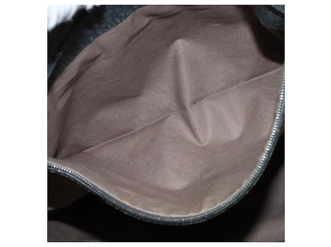 Autre Marque BOTTEGA VENETA Bolsa Tote de Couro Cinza 222336 Auth fm4480 Marrom - vista 19