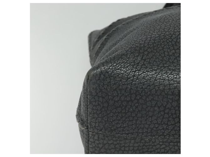 Autre Marque BOTTEGA VENETA Bolsa Tote de Couro Cinza 222336 Auth fm4480 Marrom - vista 9