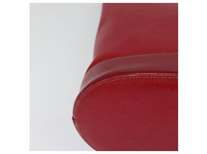 Autre Marque Borsa a spalla Burberrys in pelle rossa e oro Auth BA1011 Rosso D'oro - vista 12