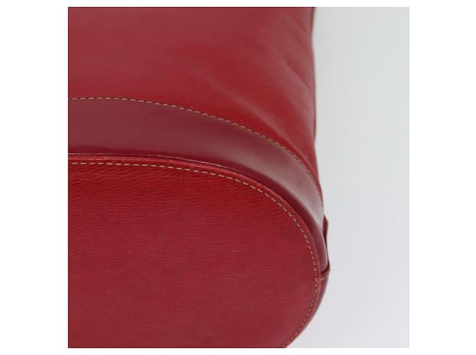 Autre Marque Borsa a spalla Burberrys in pelle rossa e oro Auth BA1011 Rosso D'oro - vista 13