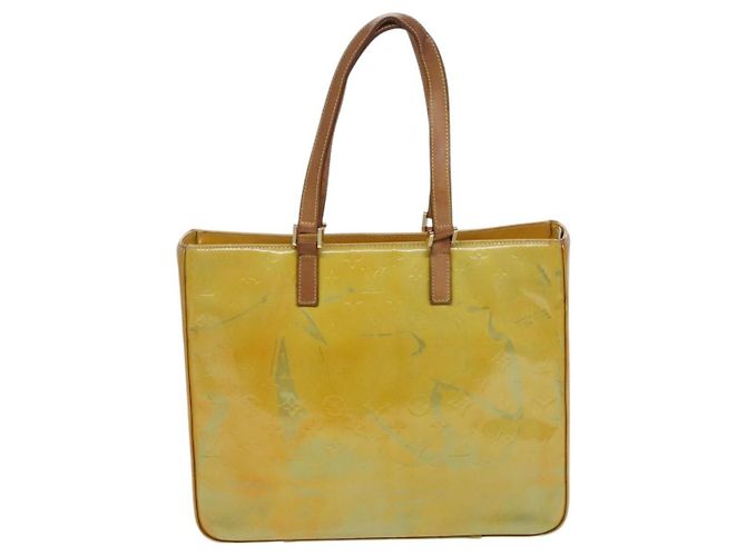 LOUIS VUITTON Monogram Vernis Columbus Tote Bag Grau M91028 LV Auth hk2353 - Ansicht 13