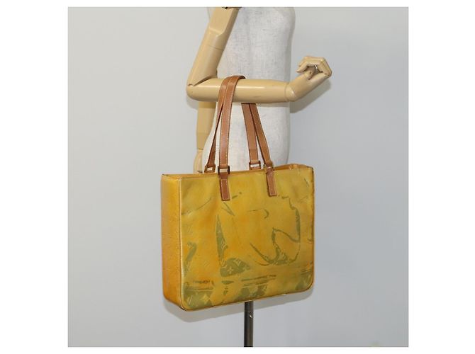LOUIS VUITTON Monogram Vernis Columbus Tote Bag Grau M91028 LV Auth hk2353 - Ansicht 21