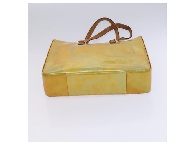 LOUIS VUITTON Monogram Vernis Columbus Tote Bag Grau M91028 LV Auth hk2353 - Ansicht 5