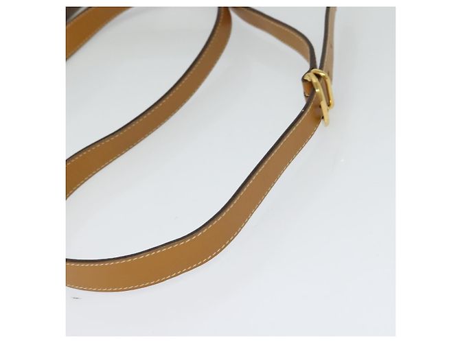 Gucci Borsa a spalla Micro GG Supreme in PVC Marrone Oro Auth BA959 D'oro - vista 7