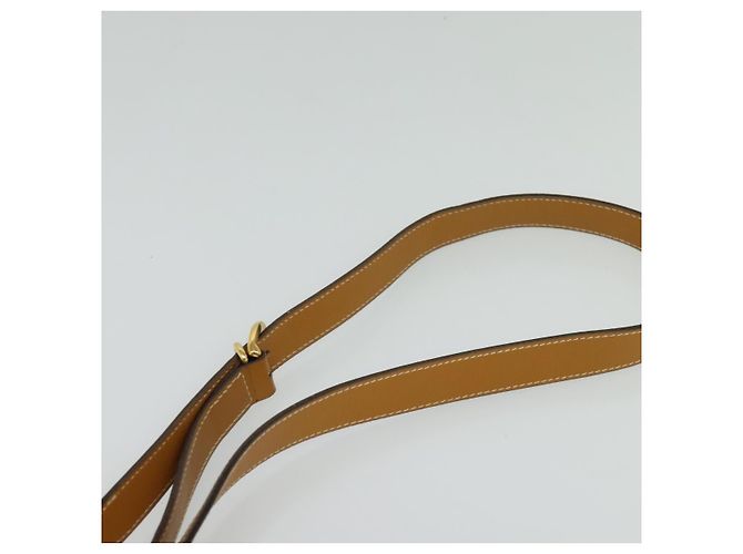 Gucci Borsa a spalla Micro GG Supreme in PVC Marrone Oro Auth BA959 D'oro - vista 8