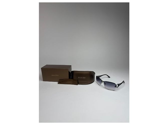 Dior Occhiali da sole vintage Gucci Nero/Antracite - vista 7