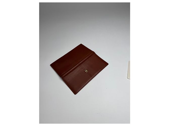 Vintage Givenchy Leather card holder / ID Holder Brown - view 7
