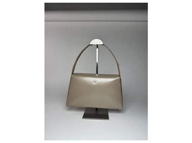 Bolso de cuero patentado 4G vintage de Givenchy gris marrón - vista 7