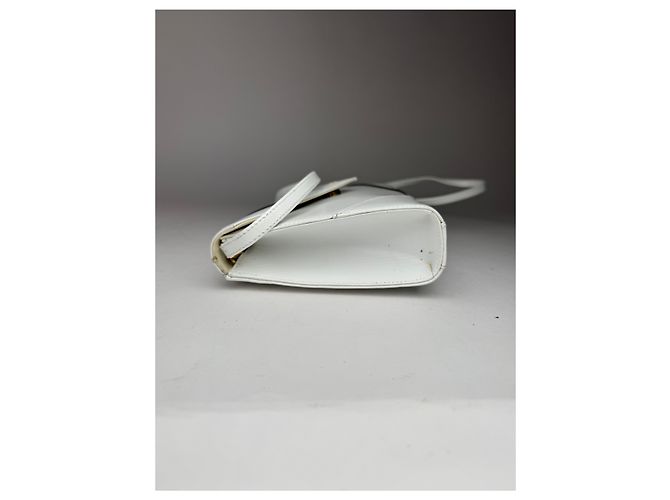 Vintage Givenchy 4G Leder Tasche Weiß - Ansicht 7