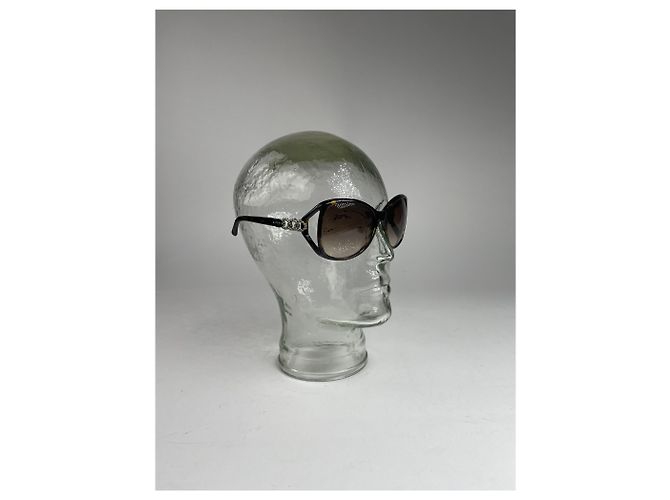 Vintage Loewe Madrid übergroße Sonnenbrille braun - Ansicht 12