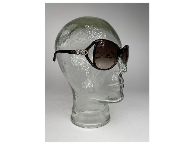 Vintage Loewe Madrid übergroße Sonnenbrille braun - Ansicht 14