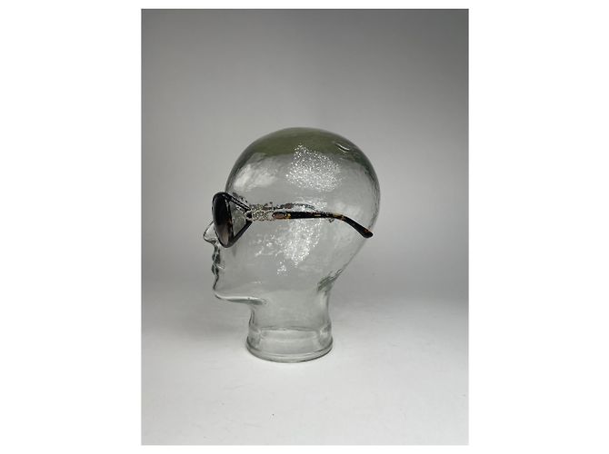 Vintage Loewe Madrid übergroße Sonnenbrille braun - Ansicht 15