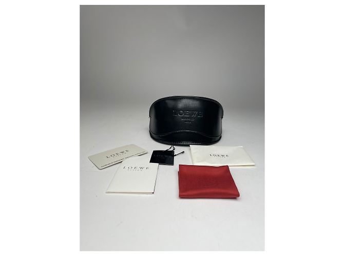 Vintage Loewe Madrid übergroße Sonnenbrille braun - Ansicht 2