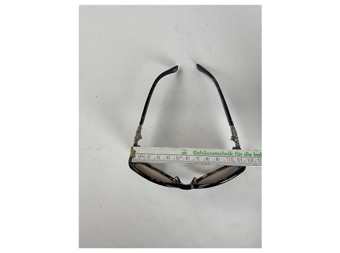 Vintage Loewe Madrid übergroße Sonnenbrille braun - Ansicht 4