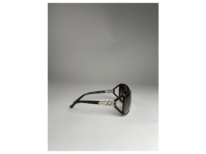 Vintage Loewe Madrid übergroße Sonnenbrille braun - Ansicht 6