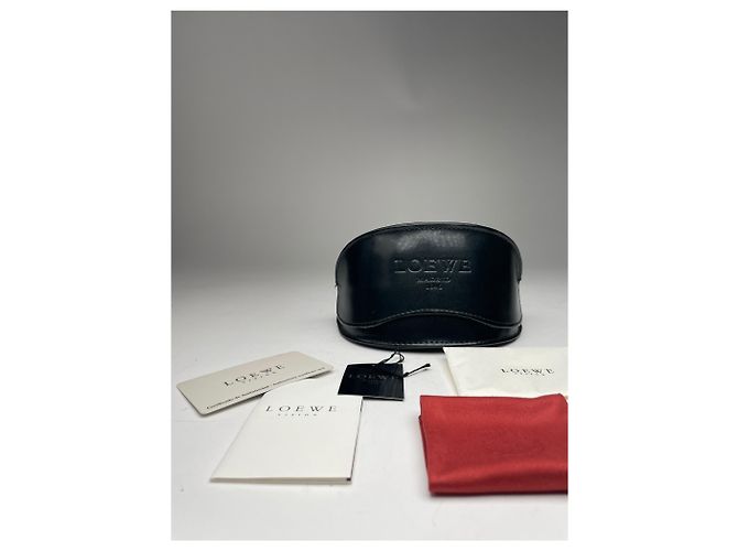 Vintage Loewe Madrid übergroße Sonnenbrille braun - Ansicht 9
