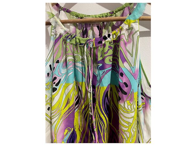 EMILIO PUCCI Tops T.International S Seda Multicolor - vista 2