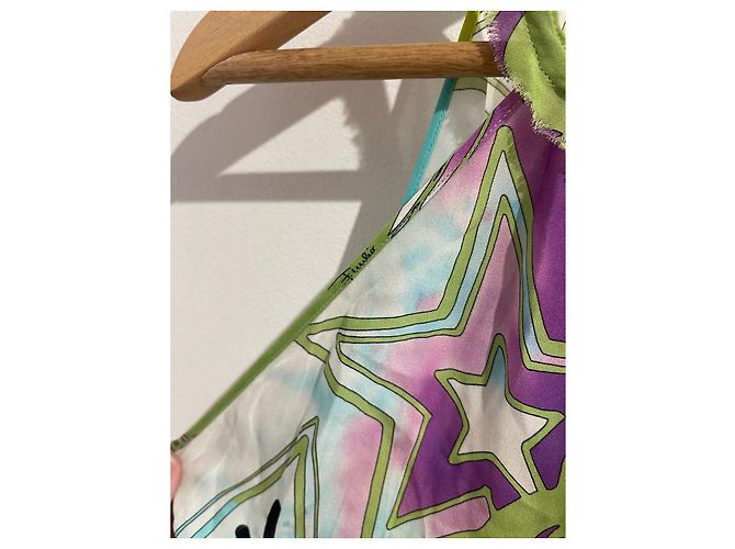EMILIO PUCCI Tops T.International S Seda Multicolor - vista 5