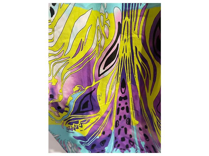 EMILIO PUCCI Tops T.International S Seda Multicolor - vista 6