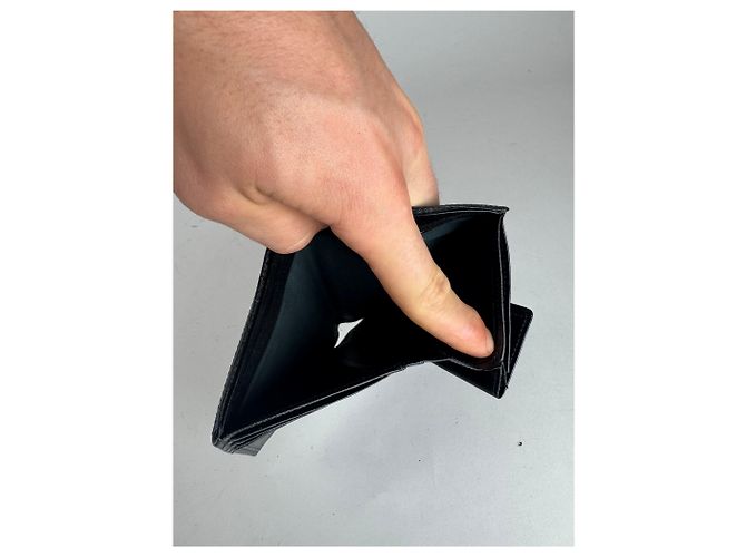 Vintage  Givenchy Leather Wallet Black - view 5