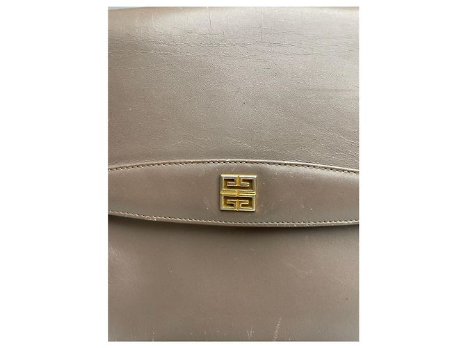 Vintage Givenchy 4G Leder Tasche Braun - Ansicht 11