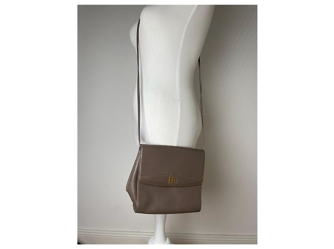 Vintage Givenchy 4G Leder Tasche Braun - Ansicht 3