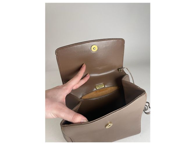 Vintage Givenchy 4G Leder Tasche Braun - Ansicht 5