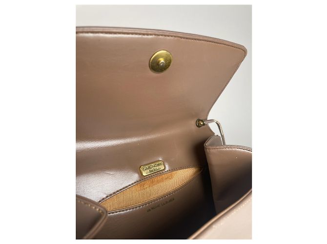 Vintage Givenchy 4G Leder Tasche Braun - Ansicht 7