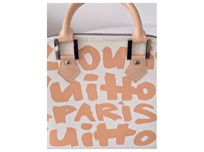 Louis Vuitton Alma Graffiti Beige - vista 13