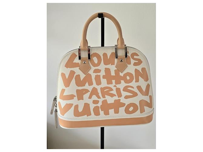 Louis Vuitton Alma Graffiti Beige - vista 2