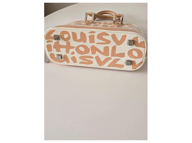 Louis Vuitton Alma Graffiti Beige - vista 8