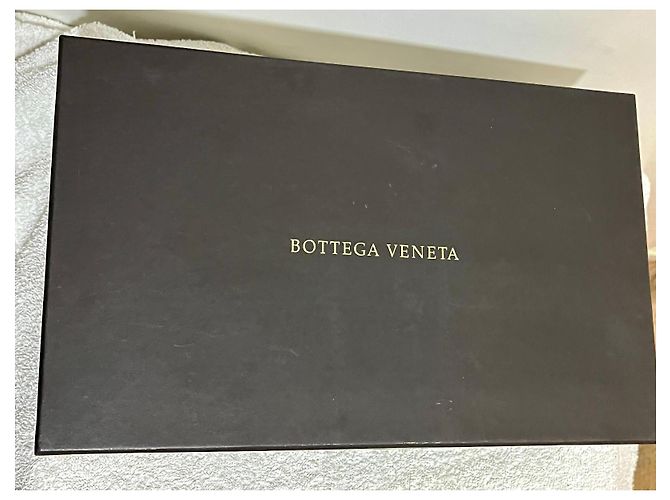 Bottega Veneta Sandali con tacco argento con design intrecciato - vista 11