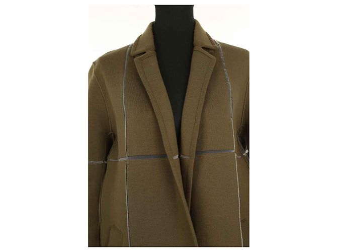 Courreges Cappotto kaki Cachi - vista 2