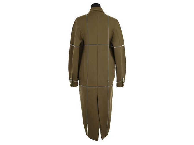 Courreges Cappotto kaki Cachi - vista 4