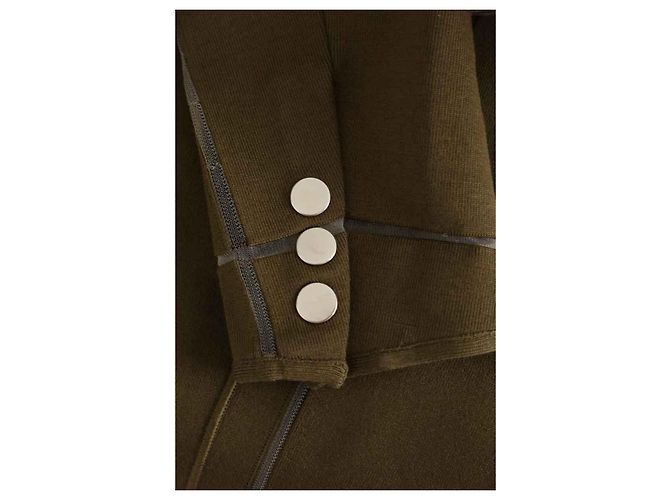 Courreges Cappotto kaki Cachi - vista 6
